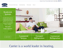 Tablet Screenshot of carrier.com