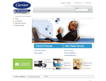 Tablet Screenshot of carrier.com.sg