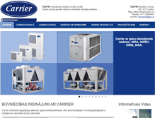 Tablet Screenshot of carrier.lv